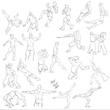 warming up — figure reference