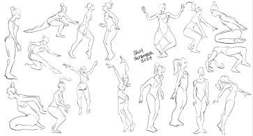 1 min warmups — figure reference