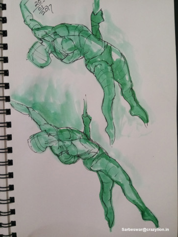 gesture drawing — figure reference