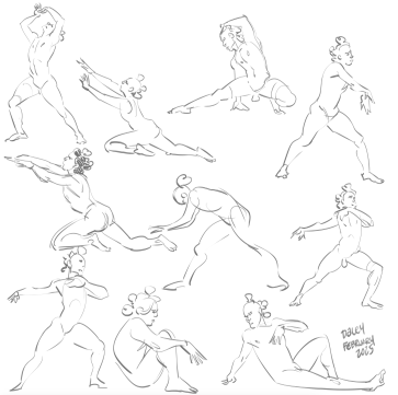 warming up — figure reference