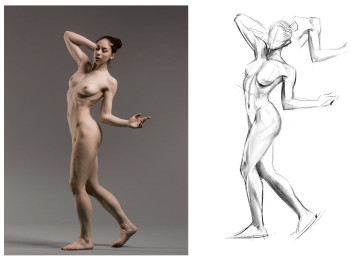 Female figure — figure reference
