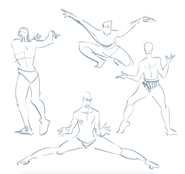 warmin up — figure reference