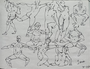 1min Ink on Newsprint — figure reference
