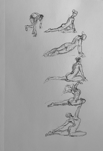 Gesture studies — figure reference