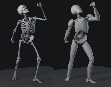Skeleton Modeling — figure reference