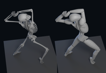 Skeleton Modeling — figure reference