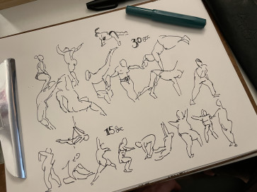 15 and 30 Sec Sketch — figure reference