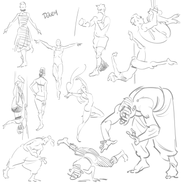 1 min warmups — figure reference