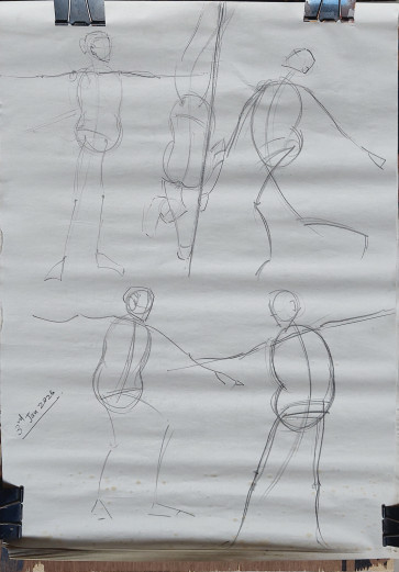Bean bag sketches — figure reference