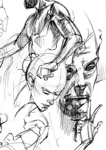 sketchbook corner — figure reference