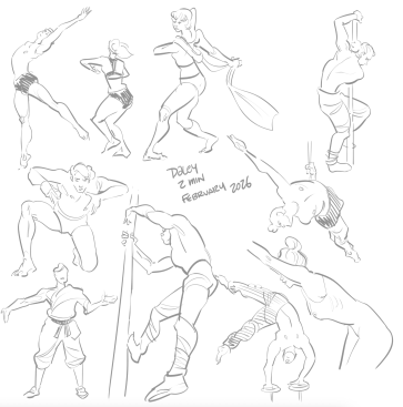 2 min warmups — figure reference