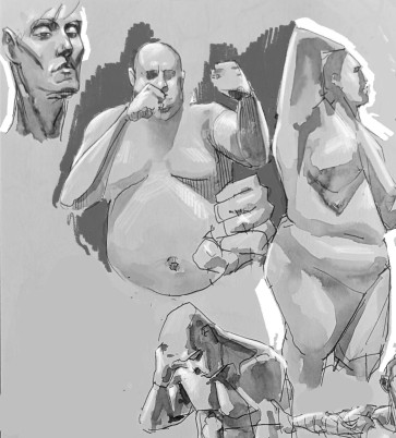 quickdraw sketches — figure reference