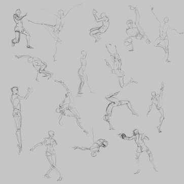 Daily Gesture — figure reference