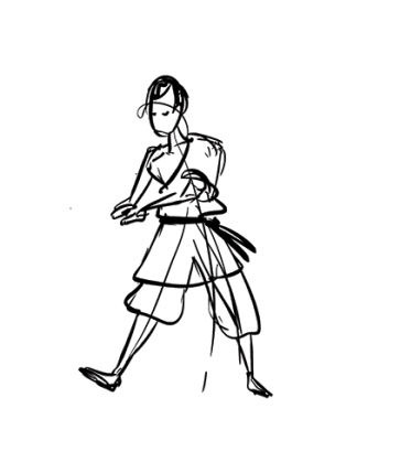 Jump animation — figure reference