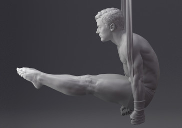 Study of movement and anatomy — figure reference