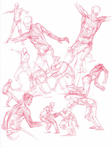 Parkour studeis — figure reference