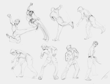 taekwondo — figure reference