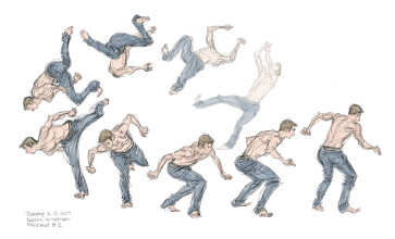 Parkour Backflip #1 part2 — figure reference