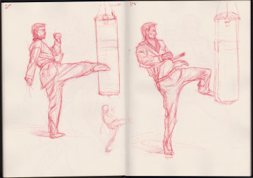 Sketchbook 01 — figure reference