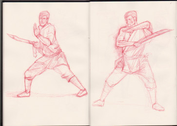 Sketchbook 03 — figure reference