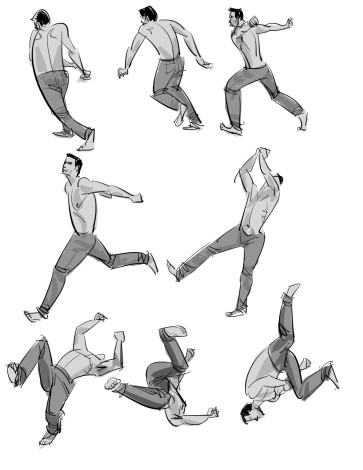 Body Movement Study — figure reference