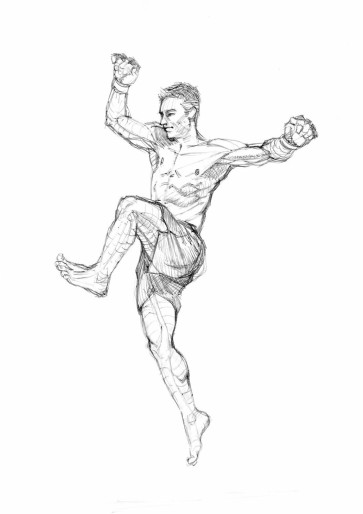 Kickboxing study — figure reference