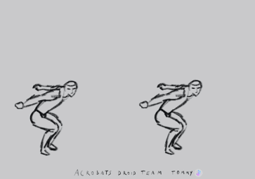 Acrobats android team Tommy — figure reference