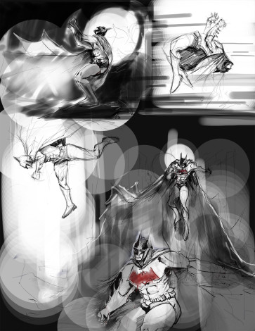 batman panel — figure reference
