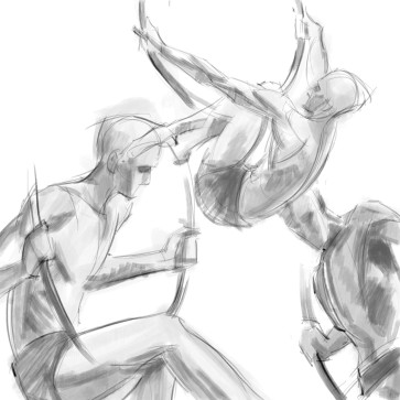 morning BiM study - Male hoop — figure reference