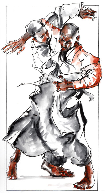 Hapkido #1 -8 study — figure reference