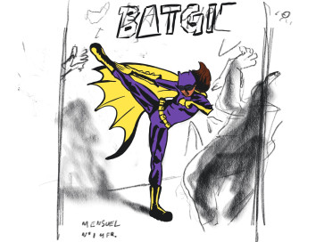 W.I.P. Batgirl — figure reference