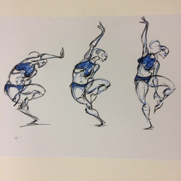 Contemporary dance — figure reference