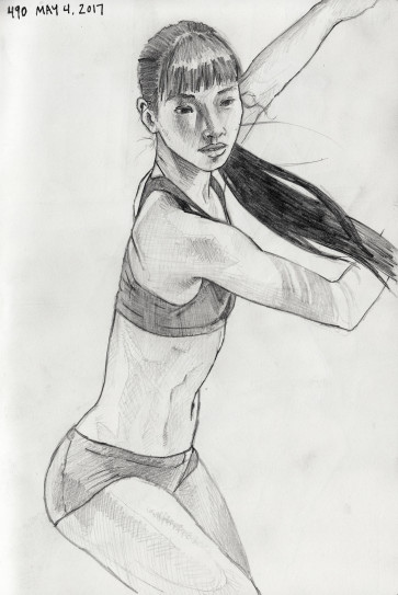 Sketch - Day 490 — figure reference