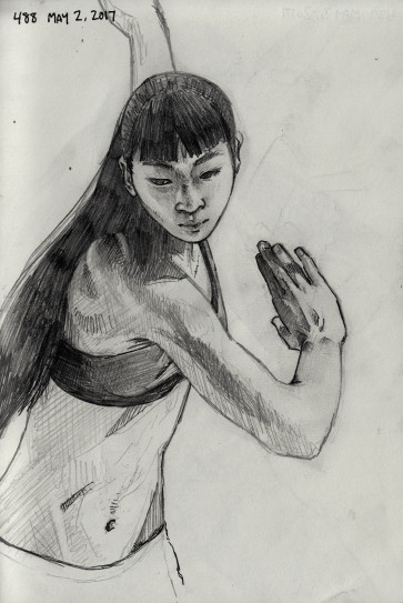 Practice Sketch — figure reference