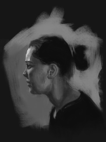 Portrait study — figure reference