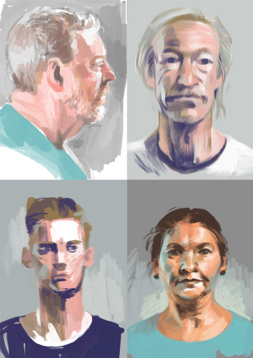 Digital Portraits - 01 — figure reference