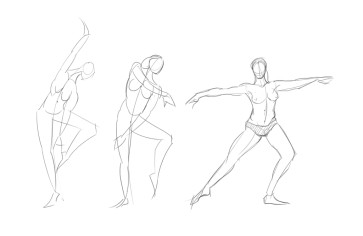 Gesture practice — figure reference