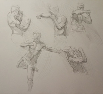 Pencil Sketches — figure reference