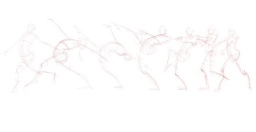 Gesture sketch — figure reference