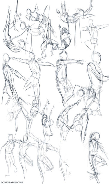 Misc 1min Poses from BiM — figure reference