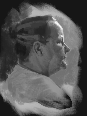 Portrait sketch — figure reference