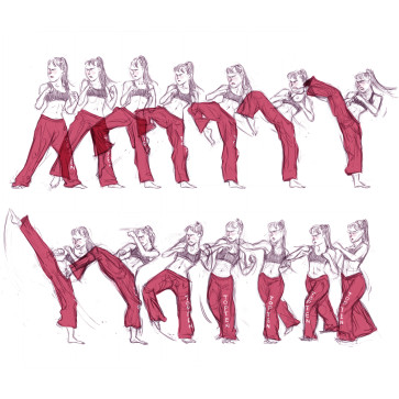 VICTORIA LOPEZ - GESTURE DRAWING — figure reference