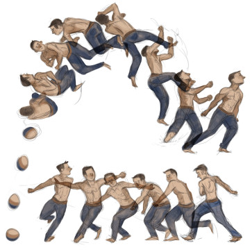 VICTORIA LOPEZ - GESTURE DRAWING — figure reference