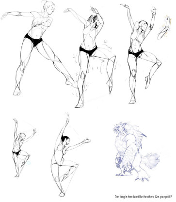 Dance of the Catfish - Amber Blade Jones — figure reference