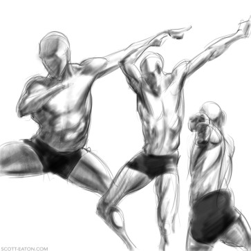 male dance james 1 — figure reference