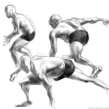 male dance james 3 — figure reference