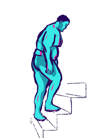 Stair practice — figure reference