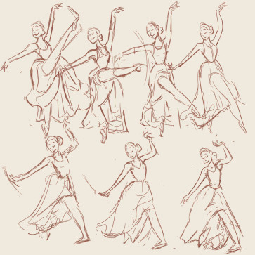 VICTORIA LOPEZ - DRAWING — figure reference