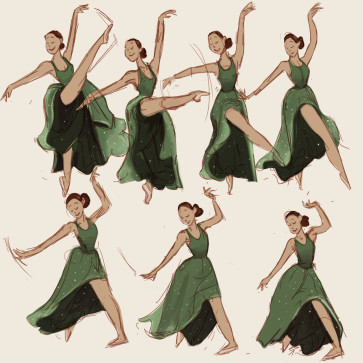 VICTORIA LOPEZ - DRAWING — figure reference