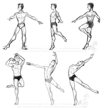 Figure studies: Dance Benji 03 — figure reference